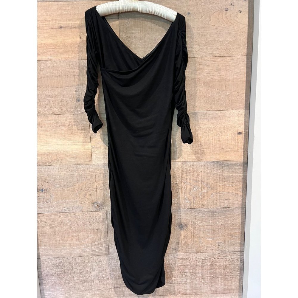 BAUM UND PFERDGARTEN Black Midi dresses Size S - Picture 9 of 10